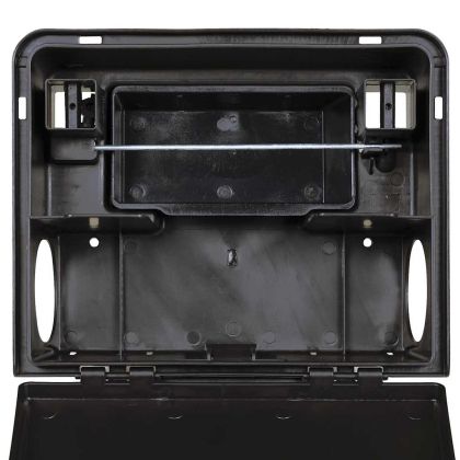 Капани за мишки 6 бр. черни 23x19x9,5 cm