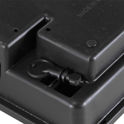 Капани за мишки 6 бр. черни 23x19x9,5 cm