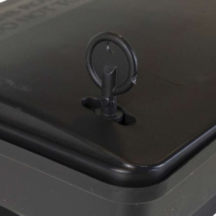 Капани за мишки 6 бр. черни 23x19x9,5 cm