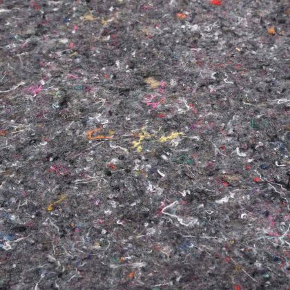 Неплъзгаща се поларна материя за художници 25 м 180g/m² Grey