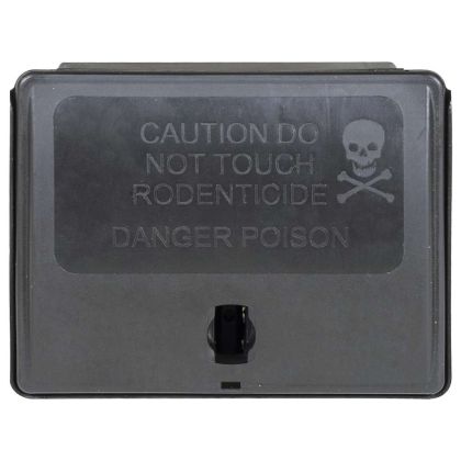 капани за мишки 20 бр. черни 13x10x4 cm