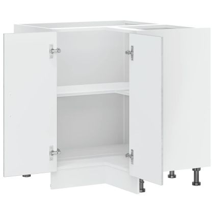 Кухненски ъглов шкаф Porto, бетонно сив, инженерно дърво