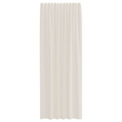 Пердета от воал с горна част, 2 бр, кремаво