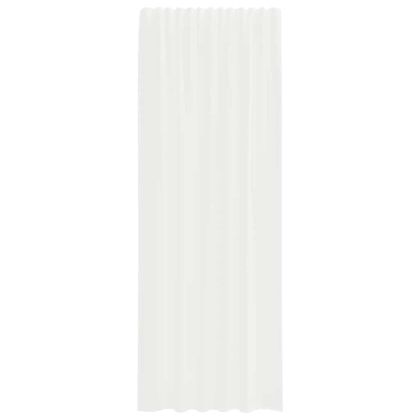 Пердета от воал с примки, 2 бр, оранжево, 140x260 см