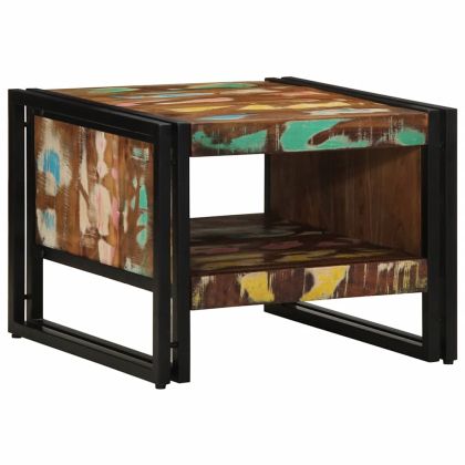 Масичка за кафе, 50x50x38 cm, регенерирано дърво масив