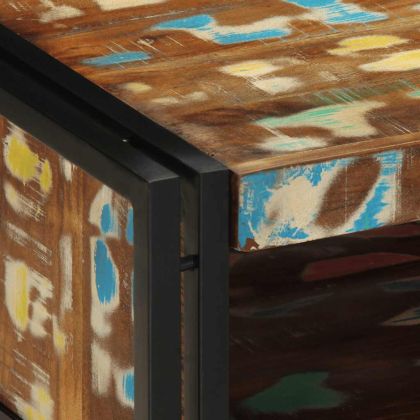 Масичка за кафе, 50x50x38 cm, регенерирано дърво масив