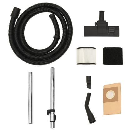 Прахосмукачка за мокро и сухо почистване 1200 W 30 л сребриста