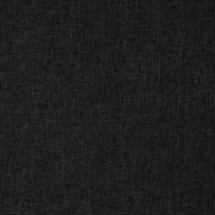 Въртящ се подов стол, черен, текстил