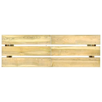 Градинска пейка, 110 см, импрегниран бор