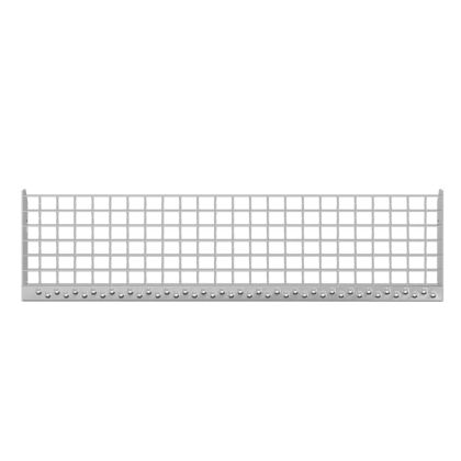 Решетъчно стъпало 90x24x7 см поцинкована стомана