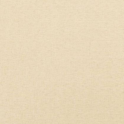 2-местно разтегателно канапе, кремаво, текстил