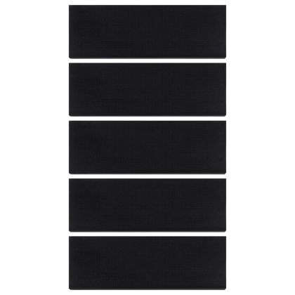 Постелки за стъпала 5 бр 25x75 см гума