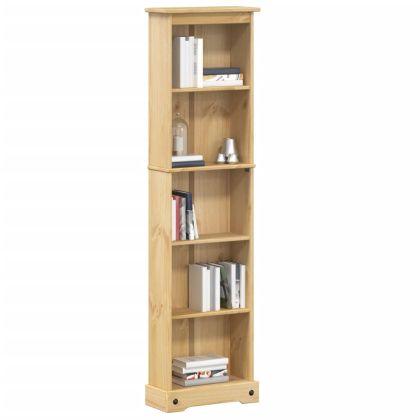 Етажерка за книги "Corona" 46x20x170 см масивно дърво бор