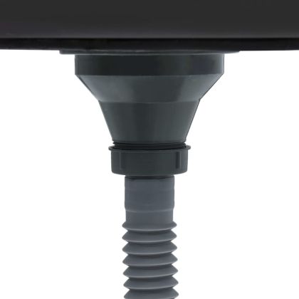 Кухненска мивка с отцедник, сребристо, 600x500x155 мм, инокс