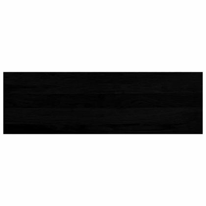 Стълбищни стъпала, 8 бр, тъмнокафяви, 80x30x2 см, дъб масив