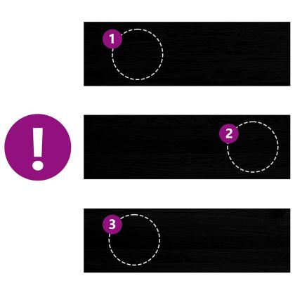 Стълбищни стъпала, 2 бр, тъмнокафяви, 80x25x2 см, дъб масив