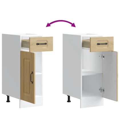 Кухненски шкаф, "Kalmar", дъб сонома, инженерно дърво