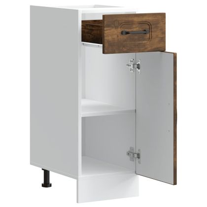 Кухненски шкаф, "Kalmar", опушен дъб, инженерно дърво