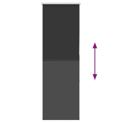 Ролетна щора Blackout Black 55x130 cm Ширина на плата 50,7 cm