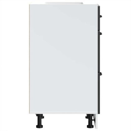 Кухненски шкаф "Lucca" Черен, инженерно дърво