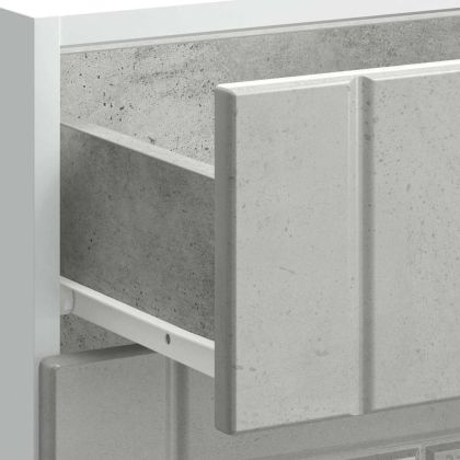 Кухненски шкаф Lucca, бетонно сив, инженерно дърво