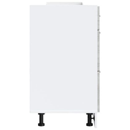 Кухненски шкаф Porto, сив сонома, инженерна дървесина