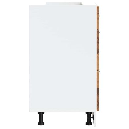 Кухненски шкаф Porto, старо дърво, инженерно дърво