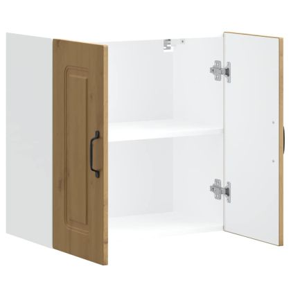 Кухненски стенен шкаф, Kalmar, дъб артизан, инженерно дърво