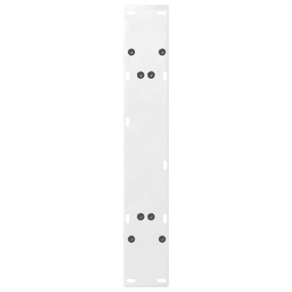 Крака за трапезарна маса, А-образни, 2 бр., бели, 80x(72-73) см, стомана