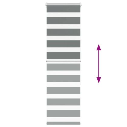 Зеброва щора 40x150 см ширина на плата 35,9 см полиестер
