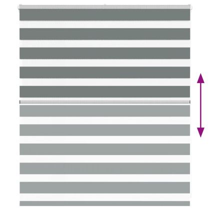 Зеброва щора 135x100 см Ширина на плата 130,9 см Полиестер