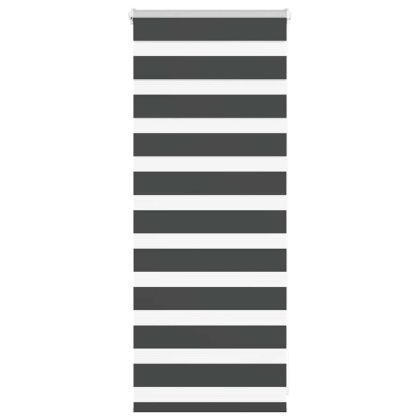 Зеброва щора черна 65x100 см Ширина на плата 60,9 см Полиестер