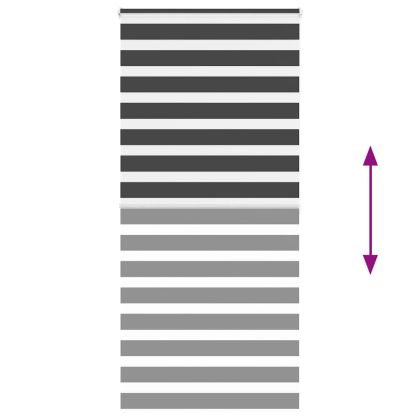 Зеброва щора 110x200 см ширина на плата 105,9 см полиестер