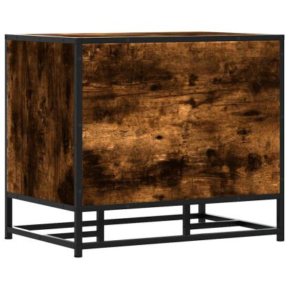 Пейка за обувки опушен дъб Изработена дървесина и метал