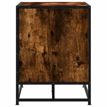 Пейка за обувки опушен дъб Инженерна дървесина и метал