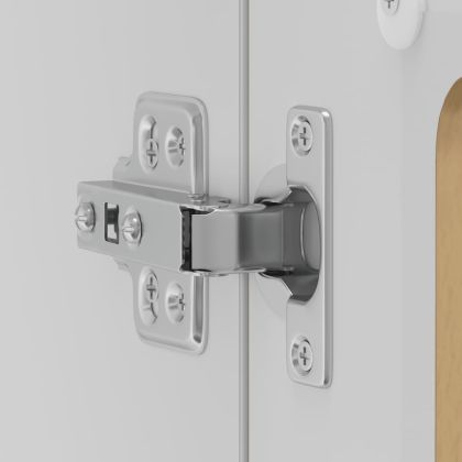 Кухненски стенен шкаф със стъклена врата "Kalmar" от дъб Artisan, инженерна дървесина