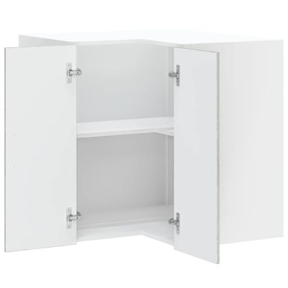 Кухненски стенен ъглов шкаф, Kalmar сив сонома, инженерно дърво