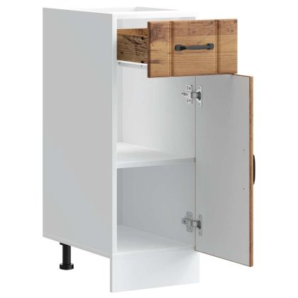 Кухненски шкаф Lucca, старо дърво, инженерно дърво