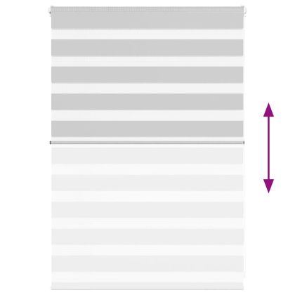 Зеброва щора 100x100 см ширина на плата 95,9 cm полиестер