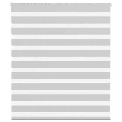 Зеброва щора 125x100 см Ширина на плата 120,9 см Полиестер