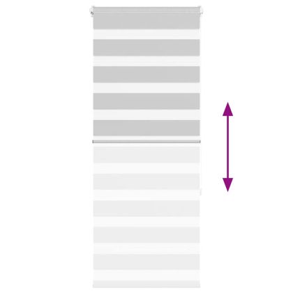Зеброва щора 55x150 см Ширина на плата 50,9 см Полиестер