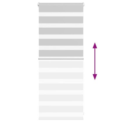 Зеброва щора 55x100 см Ширина на плата 50,9 см Полиестер