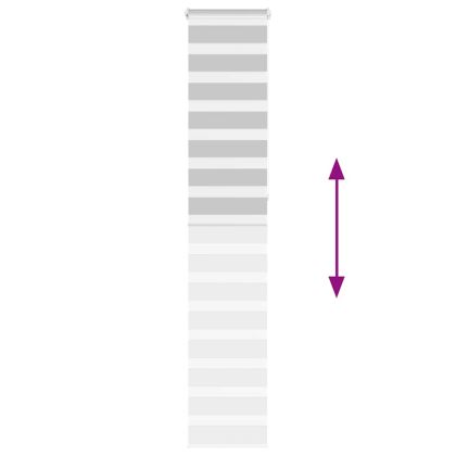 Зеброва щора 40x230 см ширина на плата 35,9 см полиестер