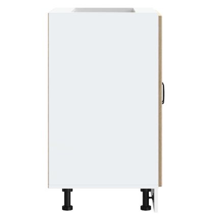 Шкаф за мивка, Lucca, дъб сонома, инженерно дърво