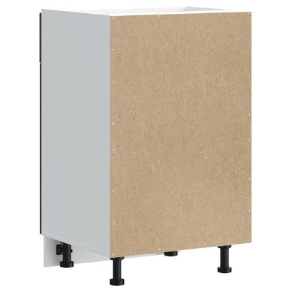 Кухненски шкаф Lucca Черно инженерно дърво