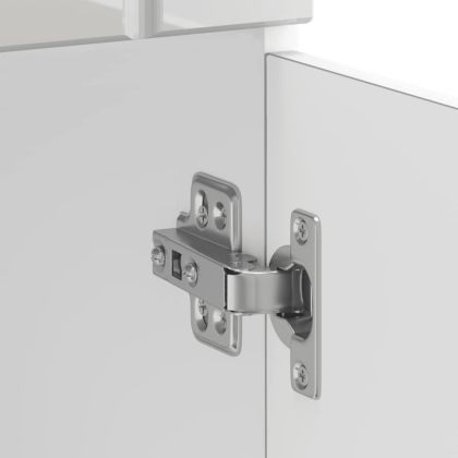 Кухненски шкаф Lucca, бял гланц, инженерно дърв