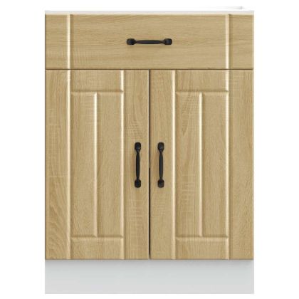 Кухненски шкаф Lucca, дъб сонома, инженерно дърво