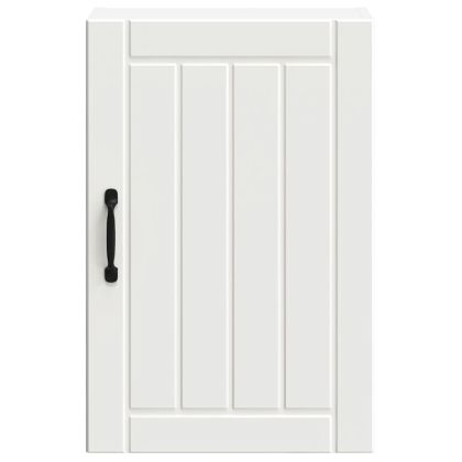 Кухненски стенен шкаф Lucca, бял, инженерно дърво