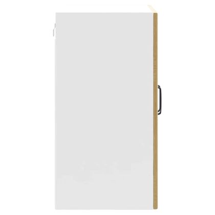 Кухненски стенен шкаф със стъклена врата "Lucca" дъб сонома, инженерно дърво