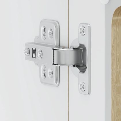 Кухненски стенен шкаф със стъклена врата "Lucca" дъб сонома, инженерно дърво